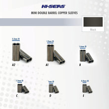 Load image into Gallery viewer, Versatile Crimping Copper Sleeves, 1.9mm ID, Ideal for Mono and Wire Leaders