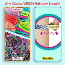 Load image into Gallery viewer, Funky DIY Friendship Bracelet Kit with Unicorn Storage - Gift for Young Creators