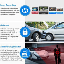 Load image into Gallery viewer, Advanced 1080P Mirror Dash Cam with G-Sensor &amp; Super Night Vision Features