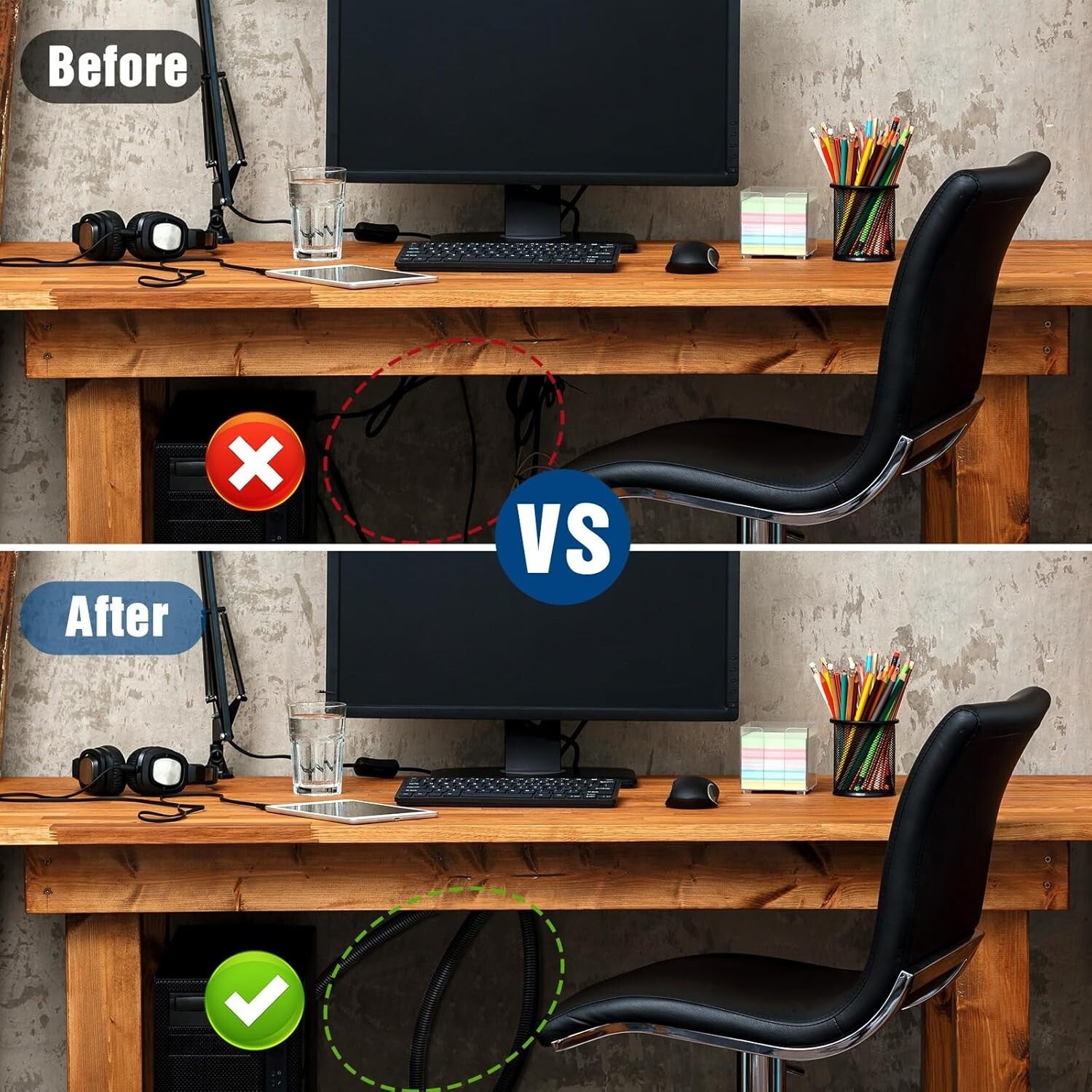 Polyethylene Wire Loom Tubing Assortment - Protect and Organize with Style