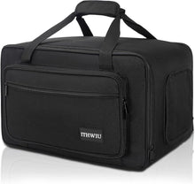 Load image into Gallery viewer, Versatile Padded Speaker Bag for 8" Speakers - Double Zipper &amp; Exterior Pocket