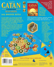 Load image into Gallery viewer, Uncharted Isles Await: Seafarers Expansion for 3-4 Players - Strategy Fun!