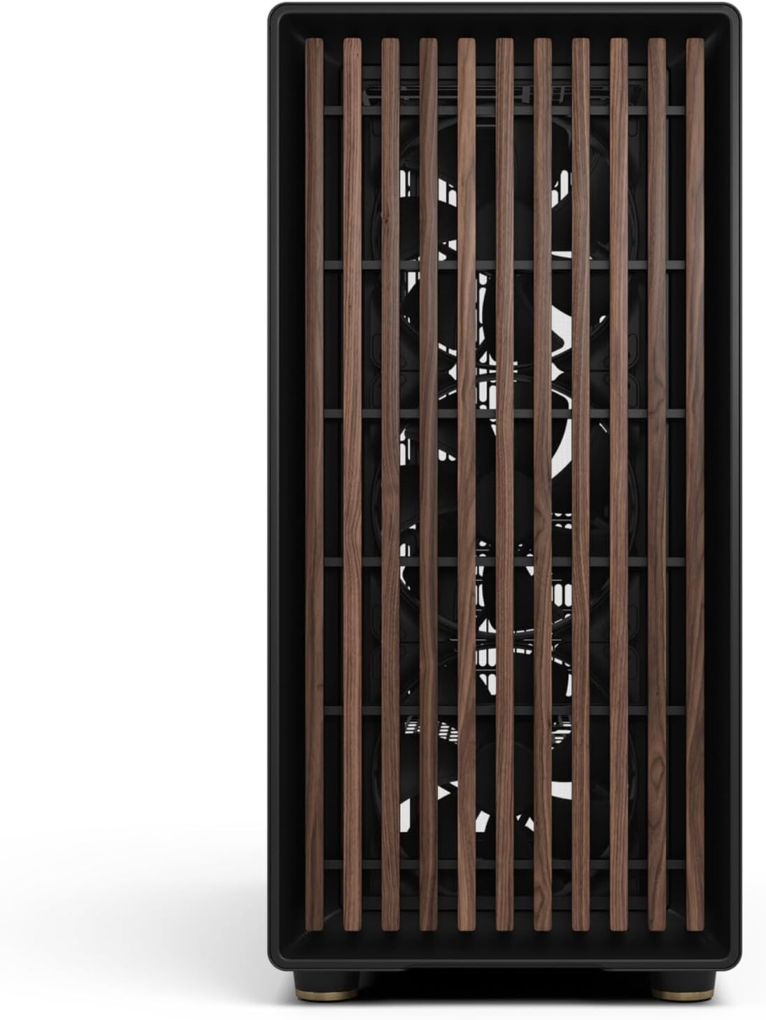 North XL Charcoal Black Gaming Case - Spacious Layout & Enhanced Airflow Design