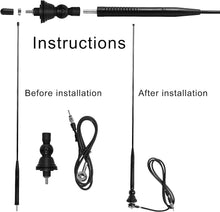 Load image into Gallery viewer, High-Performance 26.5-Inch Radio Antenna with Extra Extension Cable Included