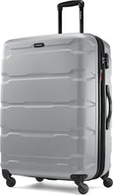 Load image into Gallery viewer, Omni PC 28-Inch Expandable Hardside Spinner Luggage - Silver, 10-Year Warranty
