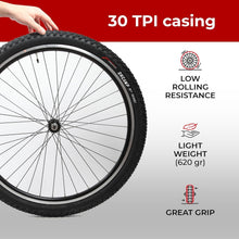 Load image into Gallery viewer, 28-Inch ETRTO 54-584 Mountain Bike Tire Pack - All-Terrain Confidence &amp; Quality