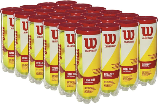 Durable Extra Duty Tennis Balls, 72 Pack – Ideal for Hard Surfaces & All Levels