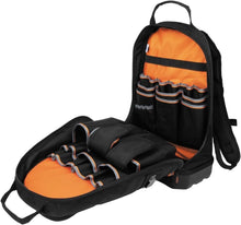 Load image into Gallery viewer, Professional Tool Backpack with Molded Bottom &amp; Padded Straps - 39 Pockets