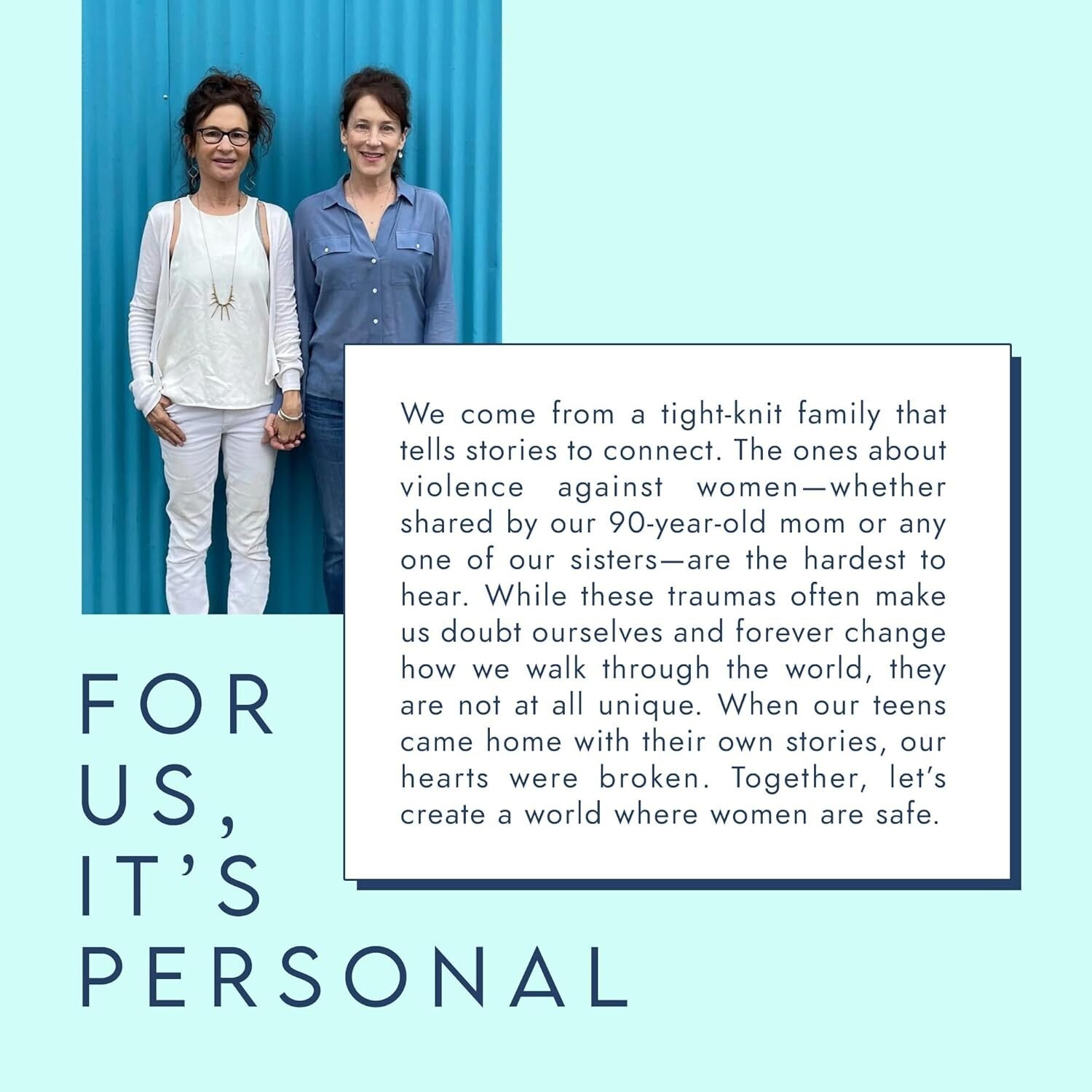 LOUD Aqua Personal Safety Alarm for Women - 2 Pack with Keychain & Strobe Light