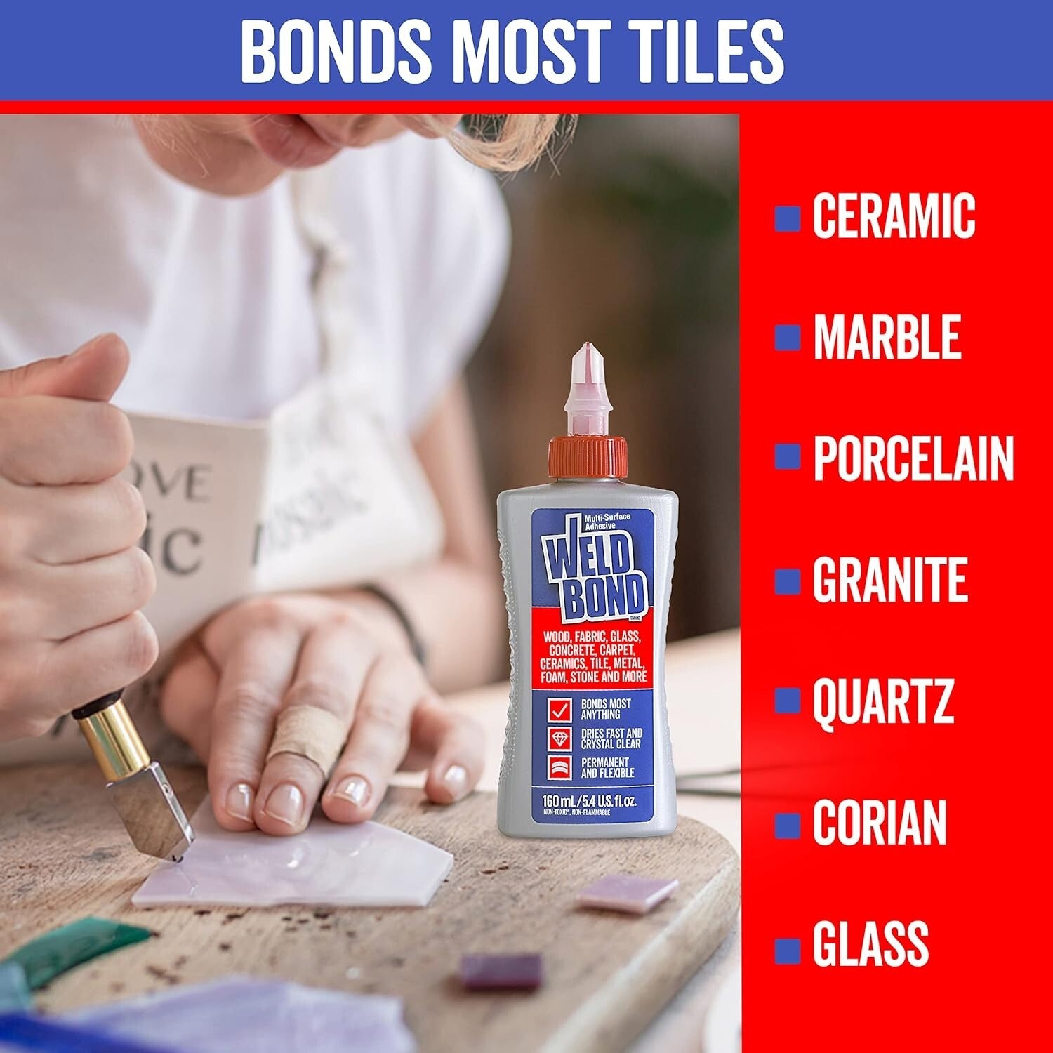 Versatile Non-Toxic Glue – Bonds Most Anything! 3L/101 oz - For All Surfaces