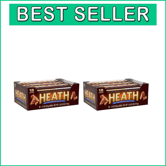 Chocolatey English Toffee Candy Bars, Gluten-Free, Perfect for Snacking Anytime