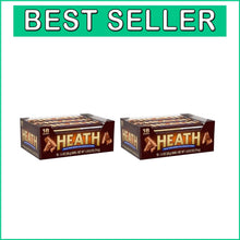 Load image into Gallery viewer, Chocolatey English Toffee Candy Bars, Gluten-Free, Perfect for Snacking Anytime