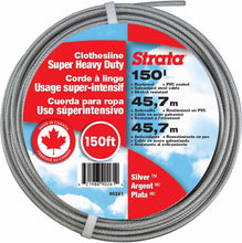 Load image into Gallery viewer, 150ft Heavy Duty PVC Coated Clothesline - Galvanized Steel Wire for Outdoors