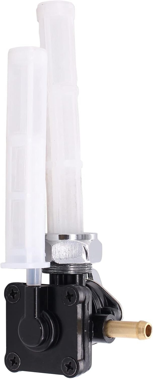 Upgrade Your Harley V-Twin with This Male Thread Fuel Petcock Valve (1995-2001)