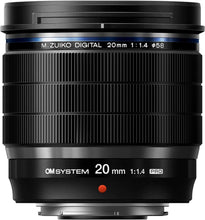 Load image into Gallery viewer, Professional Micro Four Thirds 20mm F1.4 Lens - Stunning Sharpness &amp; Bokeh