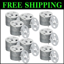 Load image into Gallery viewer, Durable 1-1/8 Inch Galvanized Steel Washers – Pack of 1000 for Installations