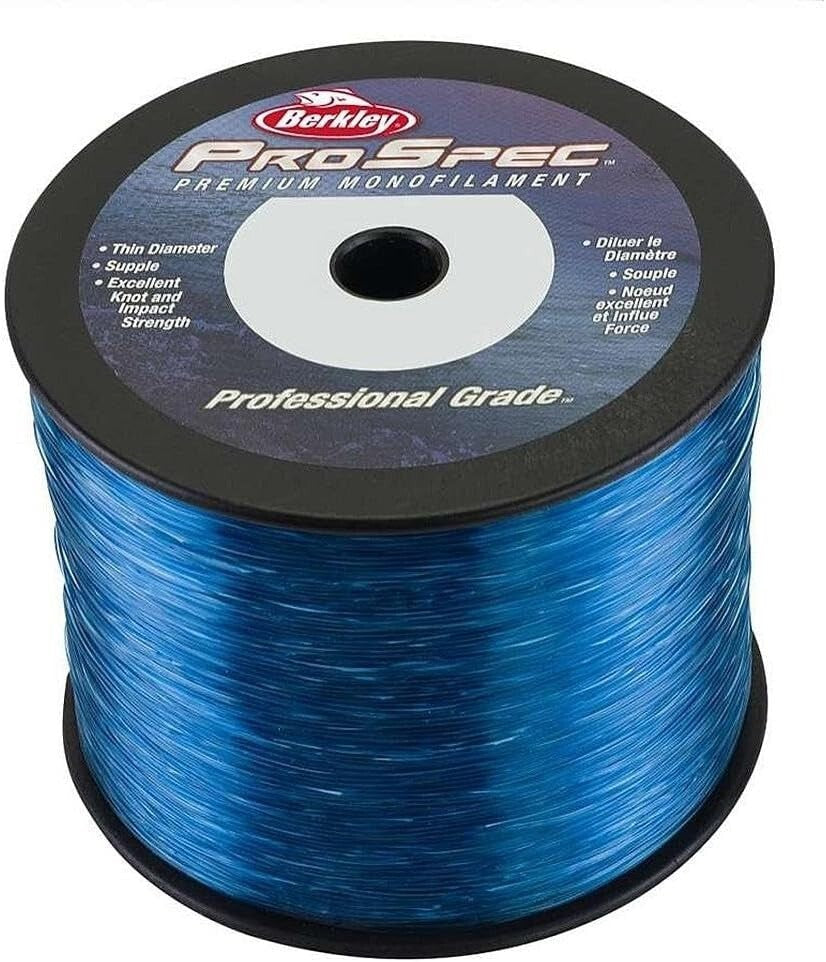 40lb Break Strength Fishing Line - ProSpec Chrome 1000yd Monofilament
