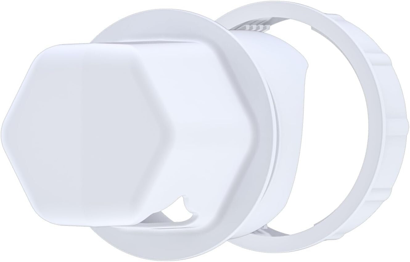 Automatic Chicken Feeder Kit - Easy Install with 8 PVC Ports and Hole Saw