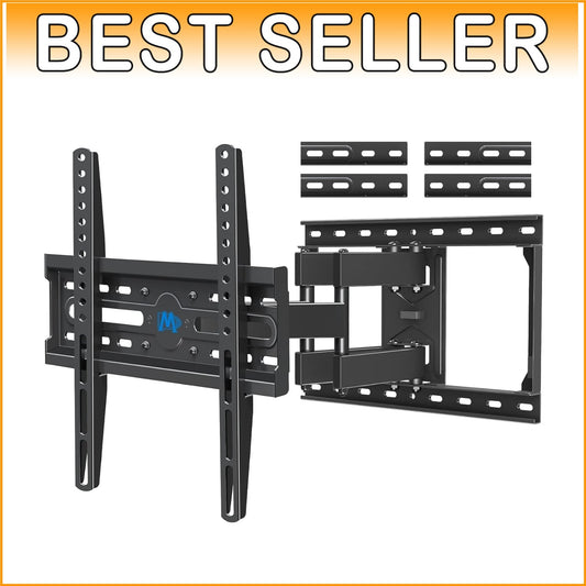Dual Arm Full Motion TV Wall Mount for Enhanced Viewing – Fits 32-65 Inch TVs