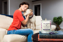 Load image into Gallery viewer, Scented Soy Candles for Pet Lovers - 2 Pack Lilac Garden Odor Eliminator