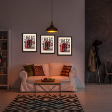 Load image into Gallery viewer, Classic Rectangular Black Frames - Set of 4, Perfect for Home Gallery Displays