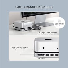 Load image into Gallery viewer, Optimized Mac Mini M4 Dock with Fast USB Ports, Enclosure &amp; Self-Cooling Design