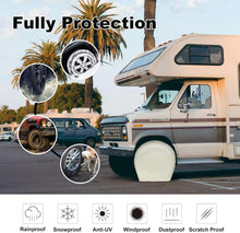 Load image into Gallery viewer, Universal Fit Tire Covers in White - Tough 39''-42'' Protection for Campers