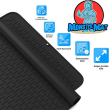 Load image into Gallery viewer, Extra Large 30" x 24" Silicone Dish Drying Mat - Heavy Duty Kitchen Protector