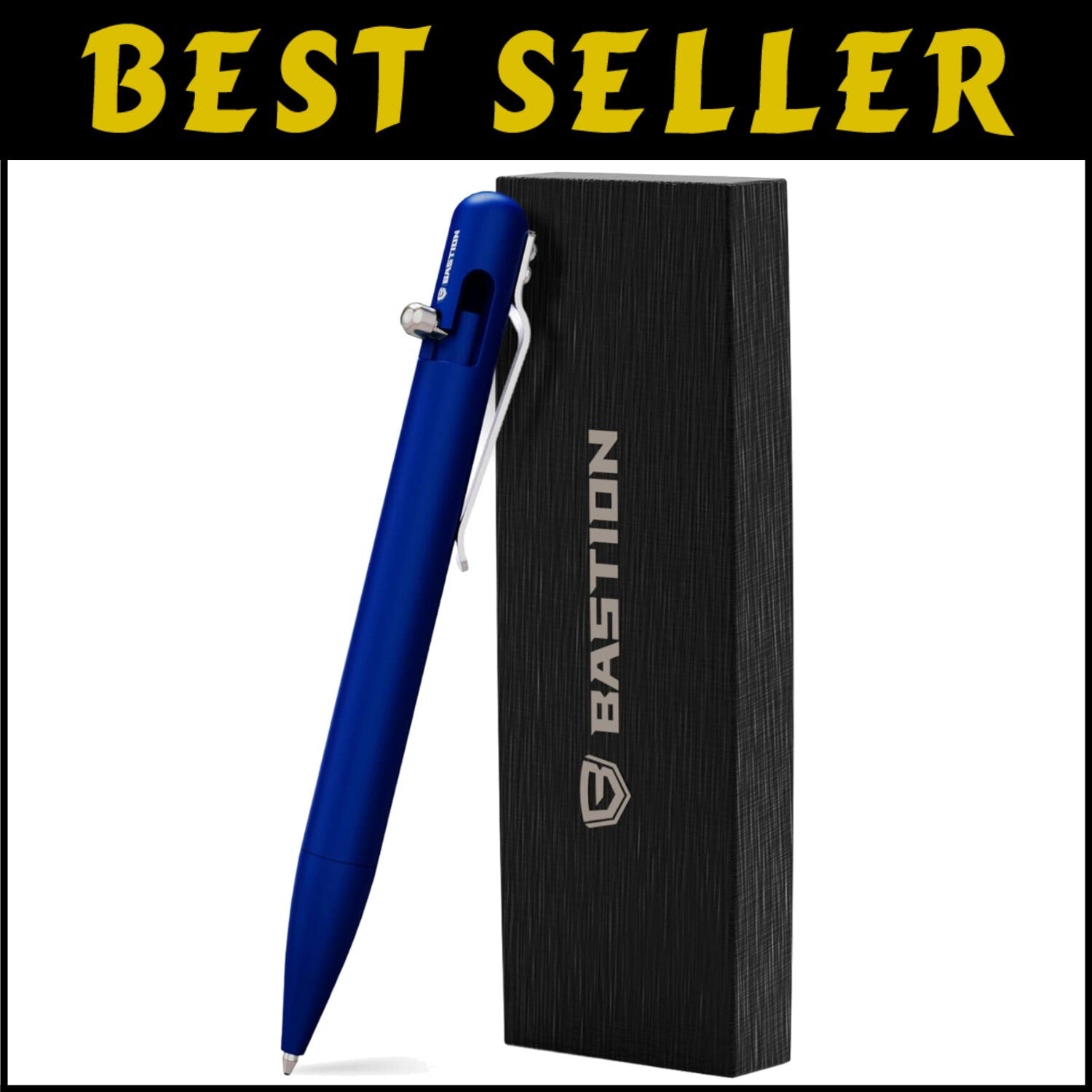 Luxury Bolt Action Pen - Durable EDC Ballpoint with Fine Tip for Professionals