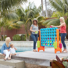 Load image into Gallery viewer, Jumbo 4-To-Score Giant Connect 4 Game - Vibrant Indoor/Outdoor Fun!