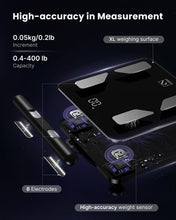 Load image into Gallery viewer, Smart Scale for Home: Analyze Weight, BMI, Muscle Mass &amp; Body Fat Effortlessly