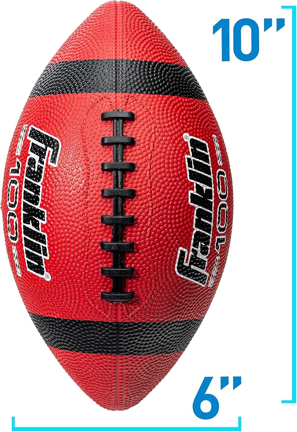 Grip-Rite Junior Footballs: Durable Outdoor Rubber Balls for Young Players