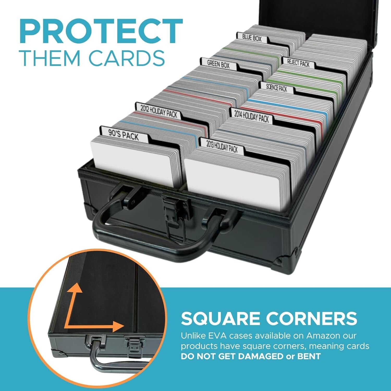 Bigger Game Card Storage Case for MTG, Yu-Gi-Oh & More - Secure Your Collection