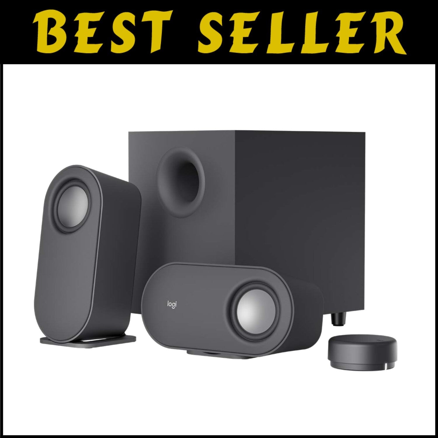 Immersive 80W Bluetooth Computer Speakers with Subwoofer & Wireless Control