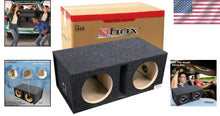 Load image into Gallery viewer, Premium Dual Vented 12-Inch Subwoofer Box for Enhanced Car Audio Experience