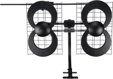 Load image into Gallery viewer, Multidirectional ClearStream 4V TV Antenna - 70+ Miles, Easy Installation, Black