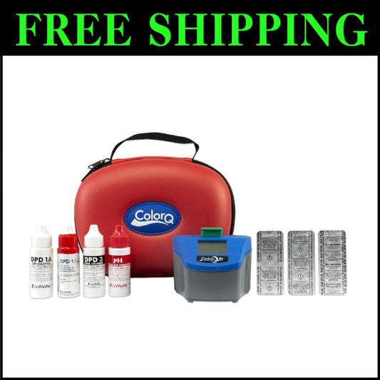 Waterproof Bluetooth ColorQ 2X PRO 7 Pool & Spa Photometer for Accurate Testing