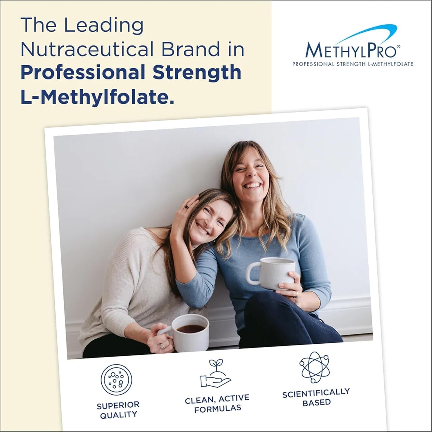 Bioavailable 7.5mg L-Methylfolate - 90 Capsules for Optimal Folate Absorption