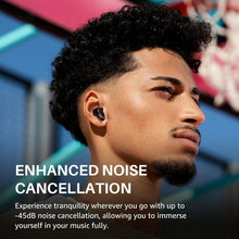 Load image into Gallery viewer, Hybrid ANC Earbuds with 55H Playtime &amp; Real-Time Noise Detection - Waterproof