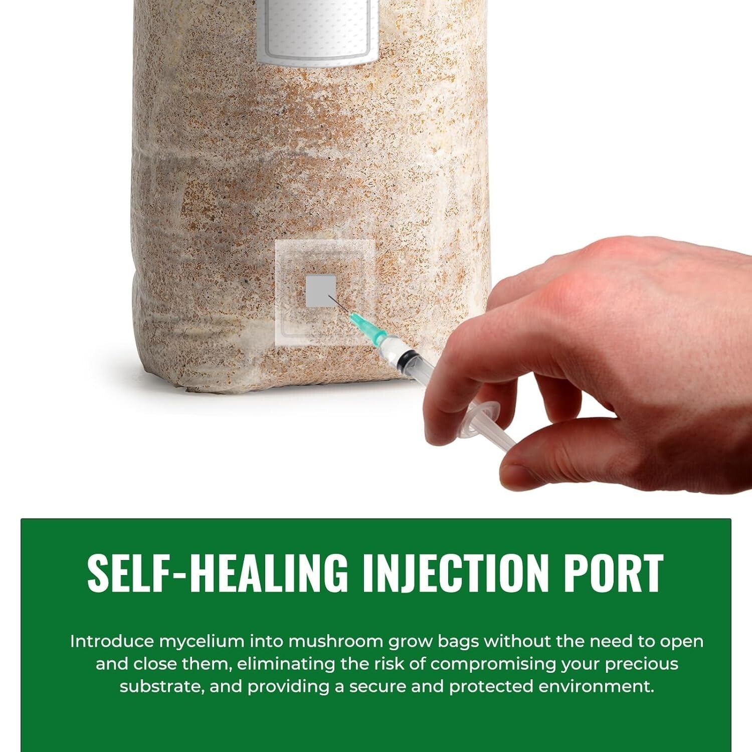 Autoclavable 20-Pack Mushroom Grow Bags - 5.5" x 9.8" x 25.6" for Optimal Growth