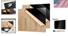 Load image into Gallery viewer, Versatile 18x24 Black Acrylic Sheet Set - Great for Painting and Photography
