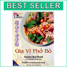 Load image into Gallery viewer, Authentic Beef Pho Soup Mix - Instant 12-Pack for Delicious Home Dining