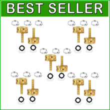 Load image into Gallery viewer, Precision Engineered Brass Hose Repair Kit for Long-Lasting Garden Connections