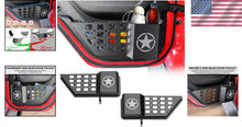 Load image into Gallery viewer, 2PCS Metal Rear Door Pocket Organizer - Jeep Wrangler JL JLU &amp; Gladiator JT Fit