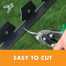 Load image into Gallery viewer, Flexible Heavy-Duty No-Dig Landscape Edging with Spikes - 40ft Black Border