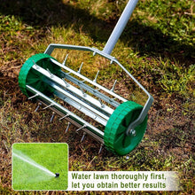 Load image into Gallery viewer, Spike Lawn Aerator with Galvanized Steel Handle - Promote Ultimate Lawn Health