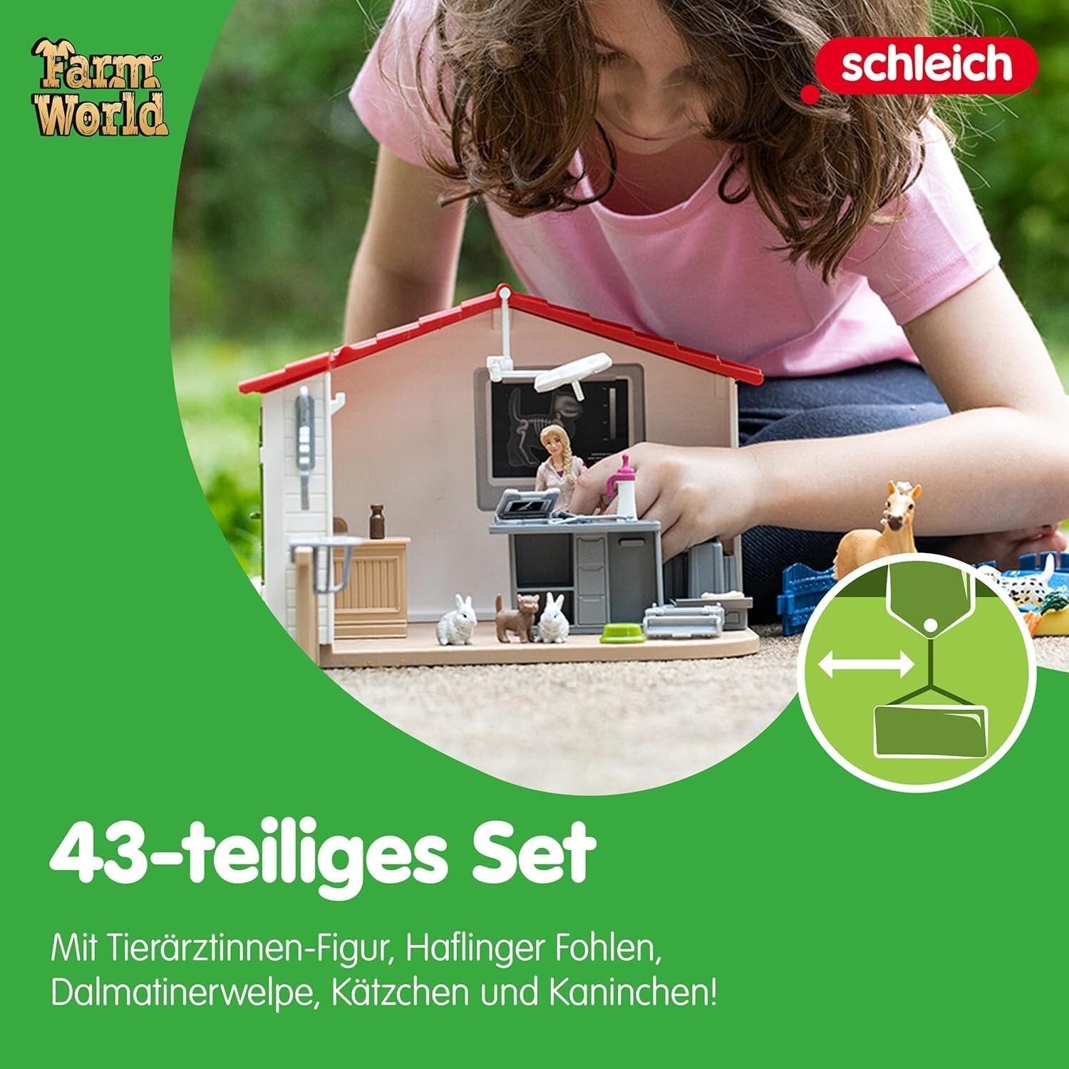 Educational 43-Piece Farm Vet Set for Children - Fun and Imagination Awaits!
