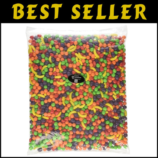 Delicious Wonka Fruit-Candy Collection - 80 oz Hard Candy Assortment