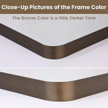 Load image into Gallery viewer, Stylish 30” x 36” Bronze Bathroom Mirror - Modern Design with Easy Installation