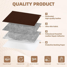 Load image into Gallery viewer, Versatile Black Leather Repair Patch, 35X79 Inch - No Residue &amp; Strong Adhesion